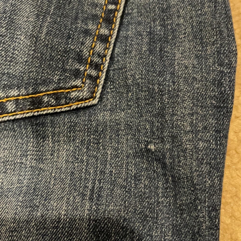 GAP Maternity Full Panel Jegging Dark Indigo Wash Pockets-26 Regular - Picture 11 of 11